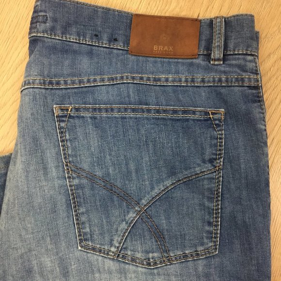 BRAX Men's Cooper Regular Fit Jeans 42W x 27L - Picture 1 of 6